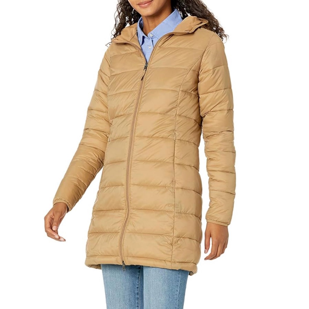Amazon Essentials Women's Lightweight Water-Resistant Hooded Puffer Coat Size Xs
